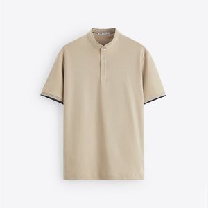 Polo with mercerized finish size Medium